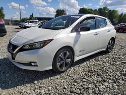 Salvage cars for sale from Copart Mebane, NC: 2018 Nissan Leaf S