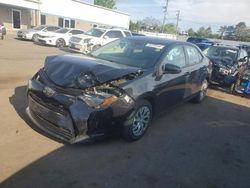Salvage cars for sale at New Britain, CT auction: 2018 Toyota Corolla L