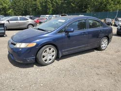 Honda salvage cars for sale: 2006 Honda Civic LX