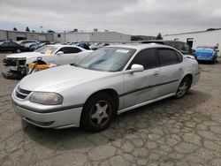 Salvage cars for sale at Vallejo, CA auction: 2001 Chevrolet Impala LS