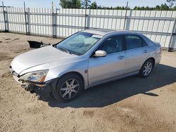 Honda Accord ex salvage cars for sale: 2003 Honda Accord EX