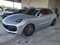 Salvage cars for sale at Homestead, FL auction: 2019 Porsche Cayenne Turbo