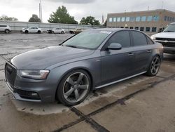 Salvage cars for sale from Copart Littleton, CO: 2014 Audi S4 Premium Plus