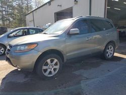 Hyundai Santa fe se salvage cars for sale: 2007 Hyundai Santa FE SE