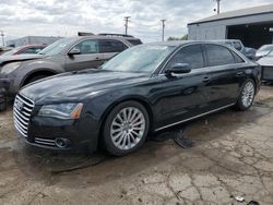 Salvage cars for sale at Chicago Heights, IL auction: 2014 Audi A8 L Quattro