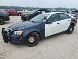 Chevrolet Caprice Police salvage cars for sale: 2016 Chevrolet Caprice Police