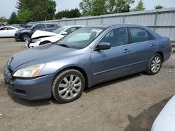 Salvage cars for sale at Finksburg, MD auction: 2007 Honda Accord EX