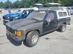 Salvage cars for sale at Savannah, GA auction: 1985 Toyota Pickup 1/2 TON RN50