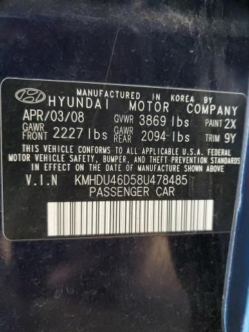 2008 Hyundai Elantra GLS