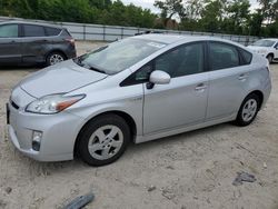 Salvage cars for sale from Copart Hampton, VA: 2010 Toyota Prius