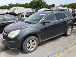 Salvage cars for sale at Rogersville, MO auction: 2011 Chevrolet Equinox LT