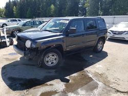 Salvage cars for sale from Copart Arlington, WA: 2014 Jeep Patriot Sport