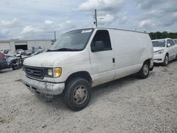 Ford salvage cars for sale: 2007 Ford Econoline E150 Van