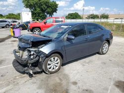 2016 Toyota Corolla L en venta en Orlando, FL