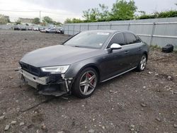 Salvage cars for sale from Copart Marlboro, NY: 2018 Audi S4 Premium Plus