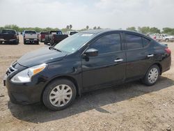 Salvage cars for sale from Copart Mercedes, TX: 2017 Nissan Versa S
