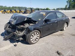 Salvage cars for sale at Dunn, NC auction: 2013 Honda Accord EXL