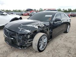 Salvage cars for sale at Houston, TX auction: 2021 Cadillac CT4 Premium Luxury