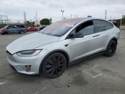 Salvage cars for sale from Copart Wilmington, CA: 2017 Tesla Model X