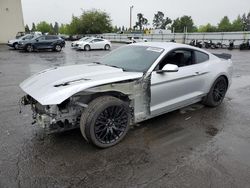 Salvage cars for sale from Copart Woodburn, OR: 2017 Ford Mustang GT