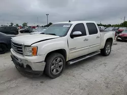 Salvage cars for sale at Indianapolis, IN auction: 2012 GMC Sierra K1500 SLE