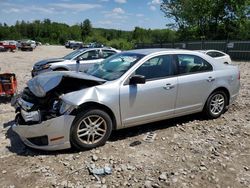 Salvage cars for sale at Candia, NH auction: 2012 Ford Fusion S