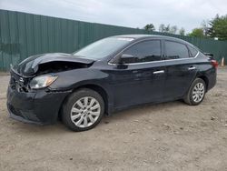 Salvage cars for sale from Copart Finksburg, MD: 2017 Nissan Sentra S