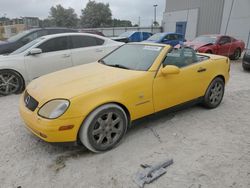 Salvage cars for sale at Apopka, FL auction: 2000 Mercedes-Benz SLK 230 Kompressor