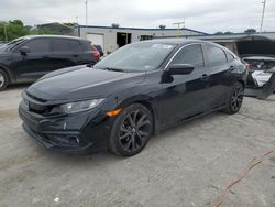 Salvage cars for sale from Copart Lebanon, TN: 2020 Honda Civic Sport