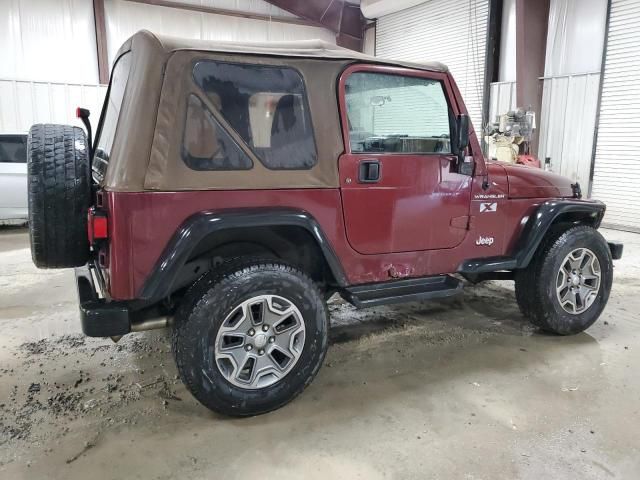 2002 Jeep Wrangler / TJ X