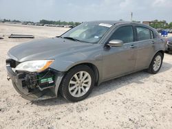 Salvage cars for sale at Houston, TX auction: 2013 Chrysler 200 Touring