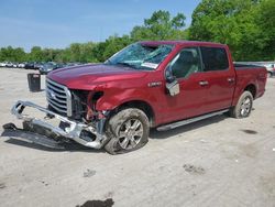 Salvage cars for sale at Ellwood City, PA auction: 2017 Ford F150 Supercrew