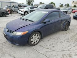 Honda salvage cars for sale: 2008 Honda Civic LX