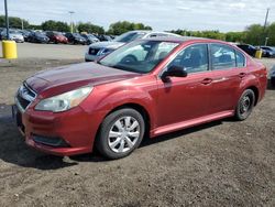 Salvage cars for sale at East Granby, CT auction: 2014 Subaru Legacy 2.5I