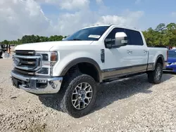 Salvage cars for sale at Houston, TX auction: 2022 Ford F250 Super Duty