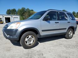 Salvage cars for sale at Mendon, MA auction: 2003 Honda CR-V LX