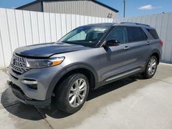 Salvage cars for sale from Copart Ellenwood, GA: 2022 Ford Explorer Limited