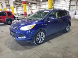 Salvage cars for sale at Woodburn, OR auction: 2014 Ford Escape Titanium