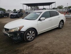 Salvage cars for sale from Copart San Diego, CA: 2008 Honda Accord EXL