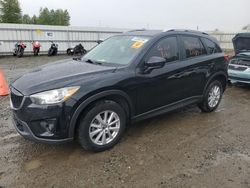 Salvage cars for sale at Arlington, WA auction: 2014 Mazda CX-5 Touring
