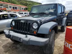 Jeep Wrangler Unlimited Sport salvage cars for sale: 2018 Jeep Wrangler Unlimited Sport