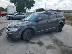 Vehiculos salvage en venta de Copart Orlando, FL: 2018 Dodge Journey SE