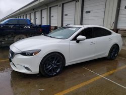 Salvage cars for sale from Copart Louisville, KY: 2016 Mazda 6 Grand Touring