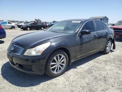 Vehiculos salvage en venta de Copart Antelope, CA: 2007 Infiniti G35