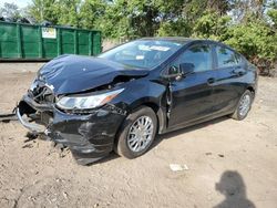 Salvage cars for sale from Copart Baltimore, MD: 2017 Chevrolet Cruze LS