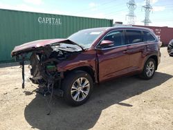 Toyota salvage cars for sale: 2014 Toyota Highlander XLE