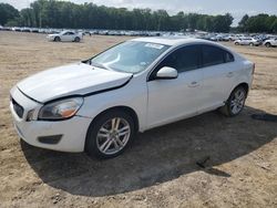 Salvage cars for sale at Conway, AR auction: 2013 Volvo S60 T5