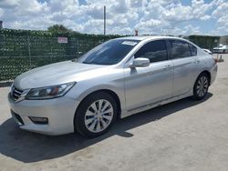 Salvage cars for sale at Orlando, FL auction: 2014 Honda Accord EX