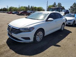 Volkswagen salvage cars for sale: 2019 Volkswagen Jetta S