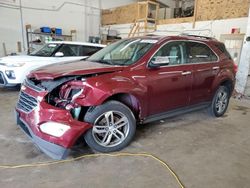 Chevrolet Equinox Premier Vehiculos salvage en venta: 2017 Chevrolet Equinox Premier